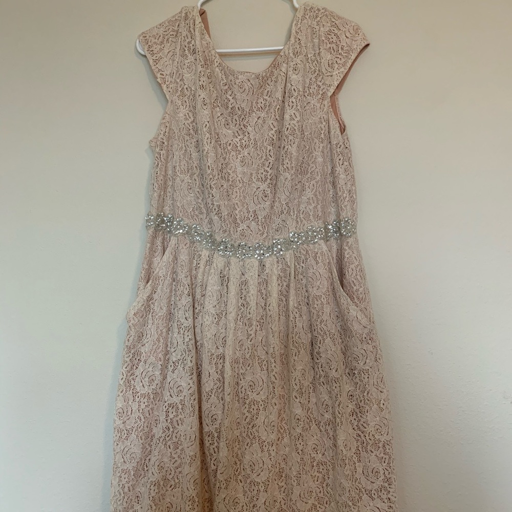 Lace/beaded dress